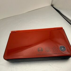 Nintendo DSi XL Red Super Mario Bros 25th Anniversary Edition With 11 Games